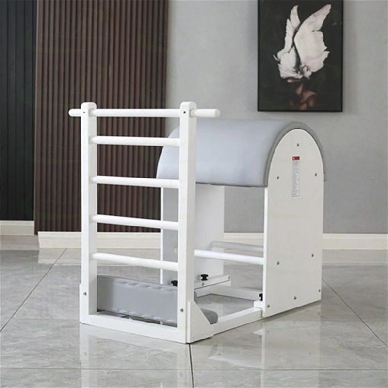 High Quality Wooden Yoga Solid Wood Cardio Paint White Pilates Ladder Barrel for Pilates