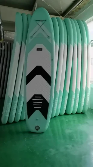 Надувная доска для серфинга на плоской воде, стоячая доска для серфинга Fusion, двухслойная доска для серфинга